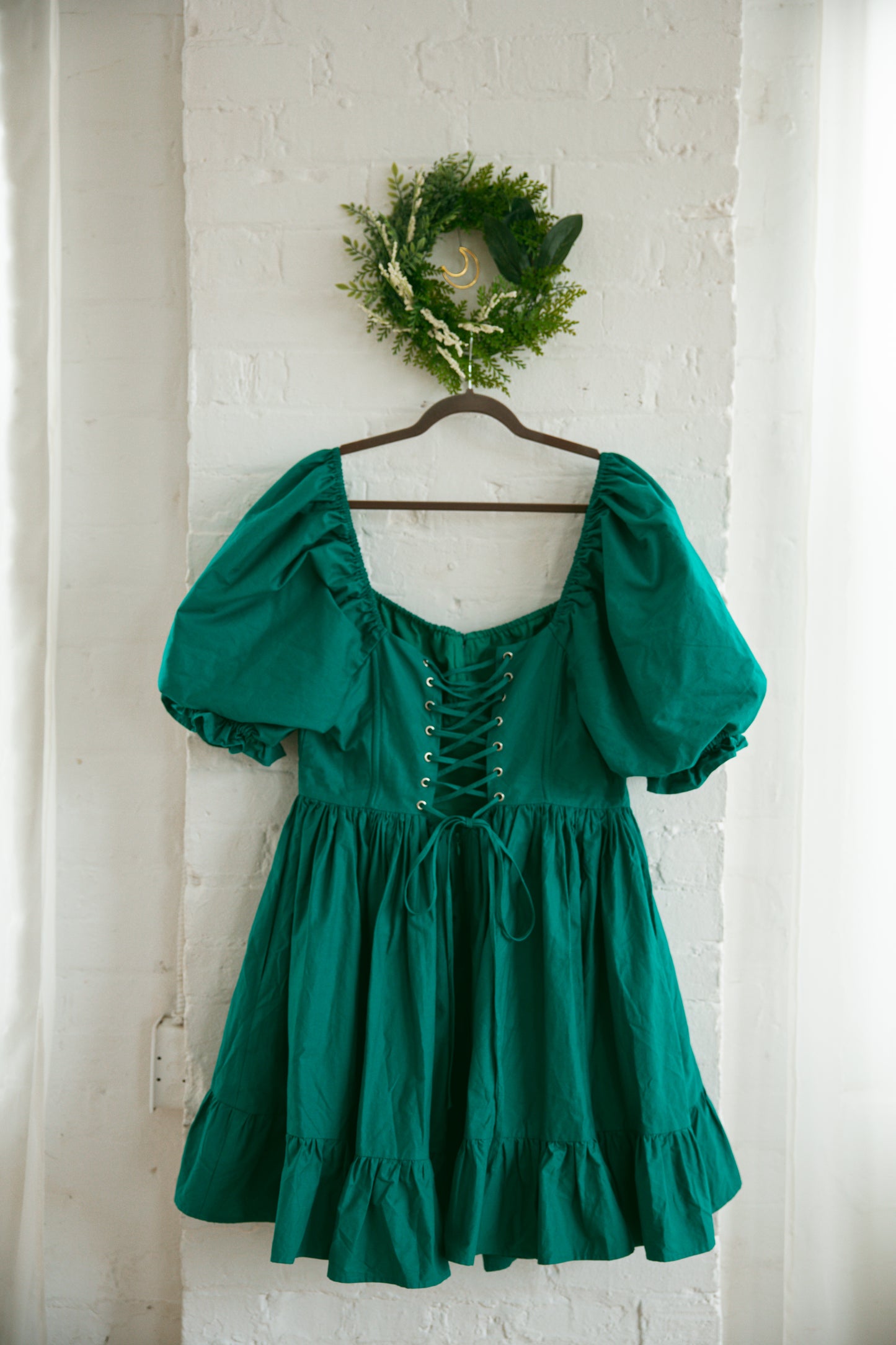 Eira Short Sleeve Teal Mini - July Pre-Order