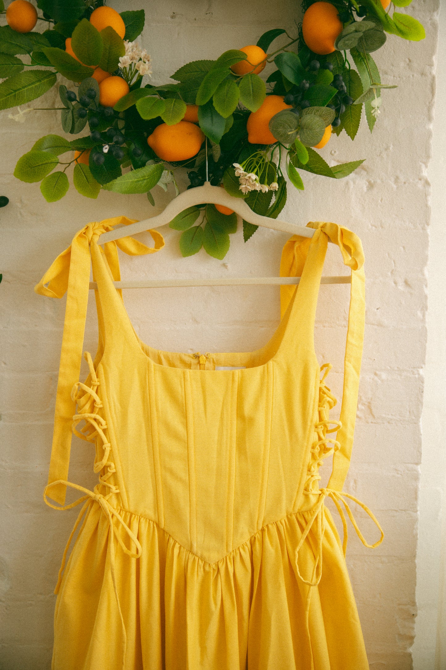 Pre-Order - Lemon Diana Dress