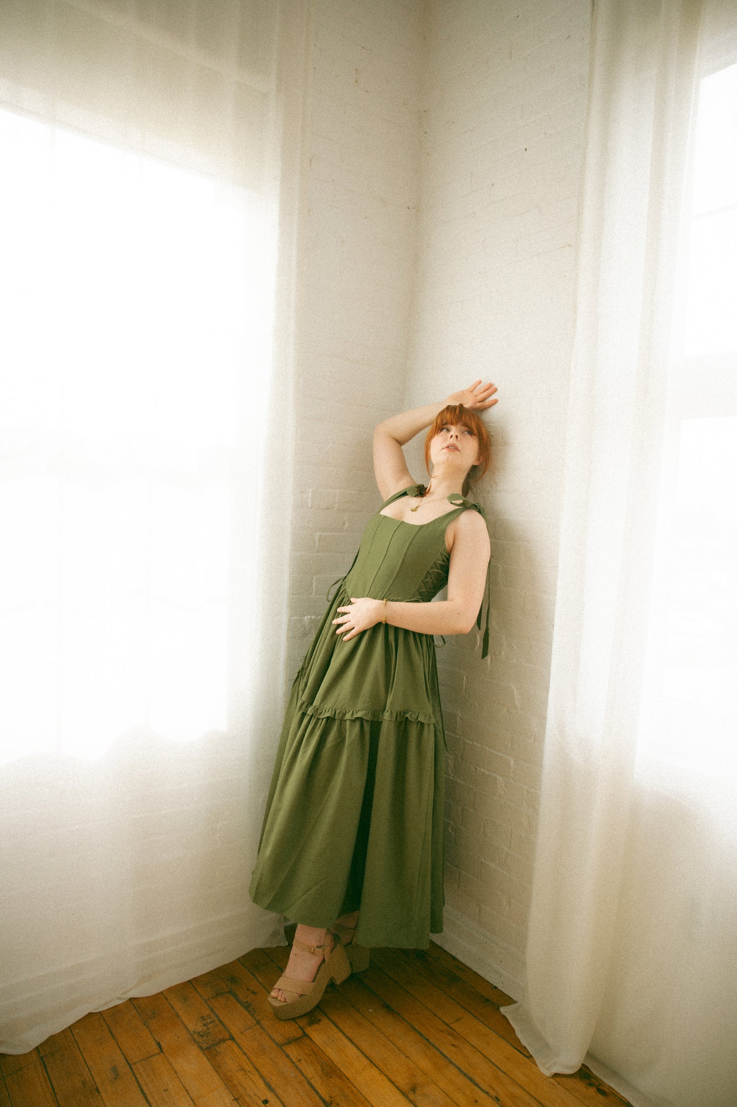 Pre-Order - Olive Diana Dress