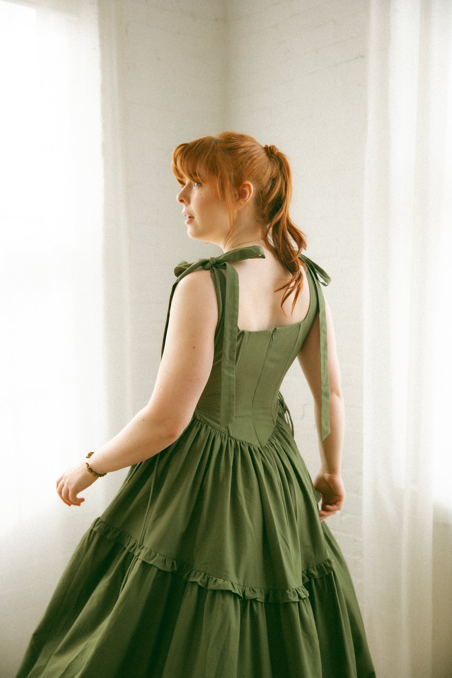 Pre-Order - Olive Diana Dress