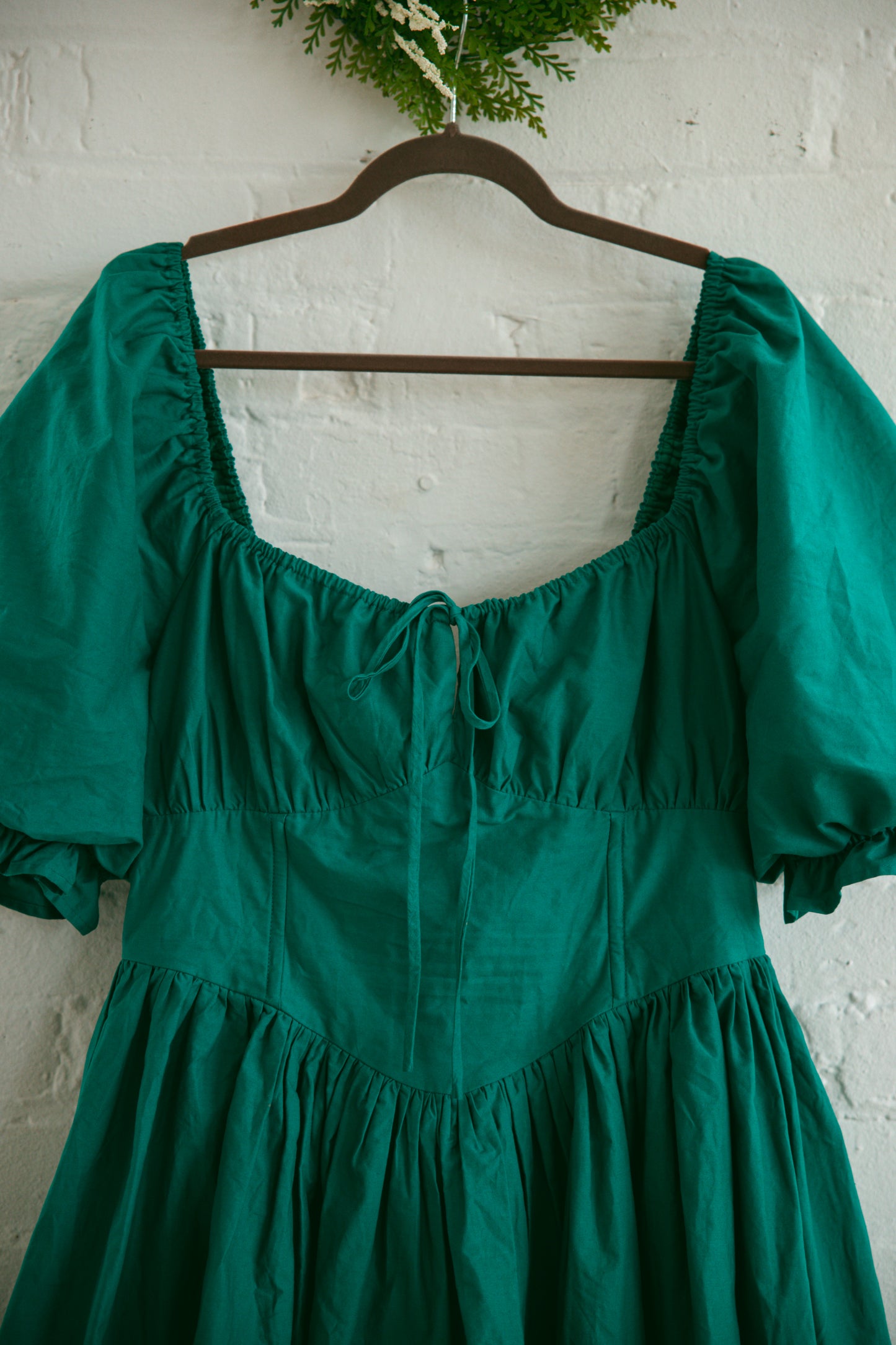 Eira Short Sleeve Teal Mini - July Pre-Order