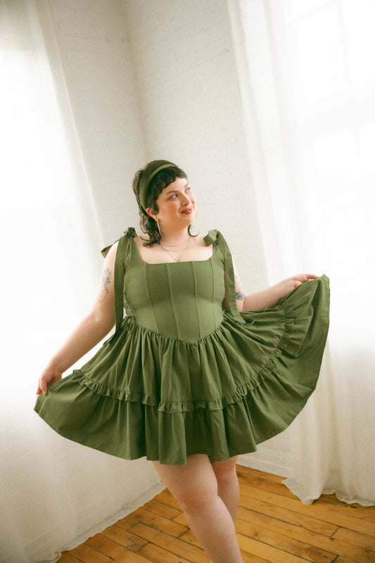 Olive Diana Mini Dress