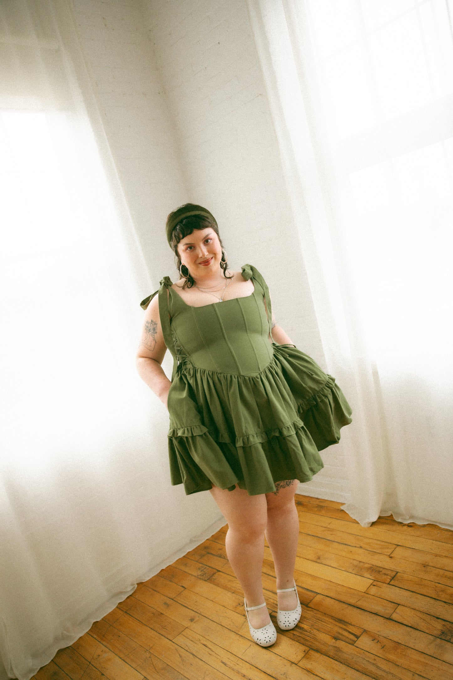 Olive Diana Mini Dress