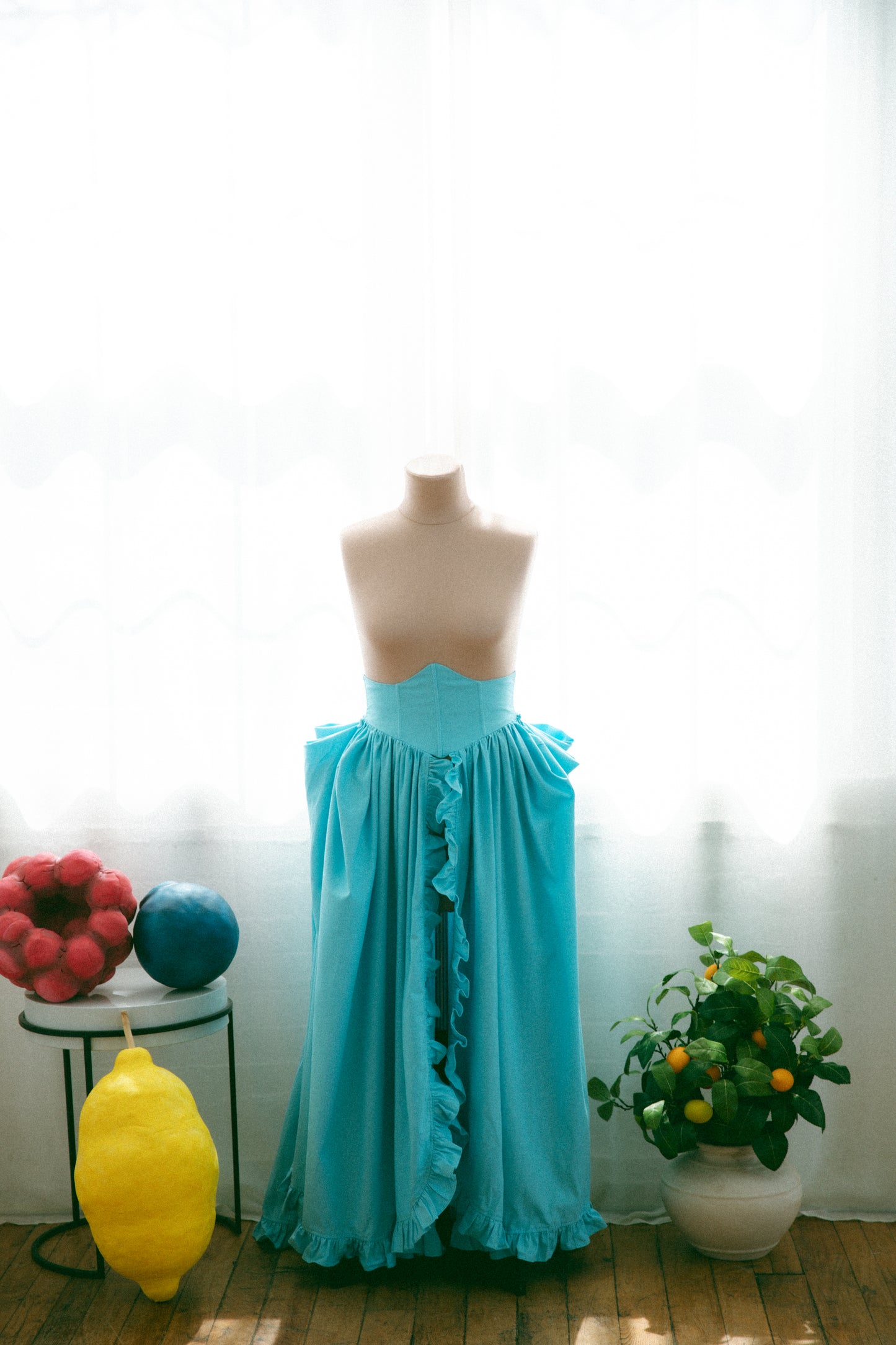 Blueberry Antoinette Overskirt