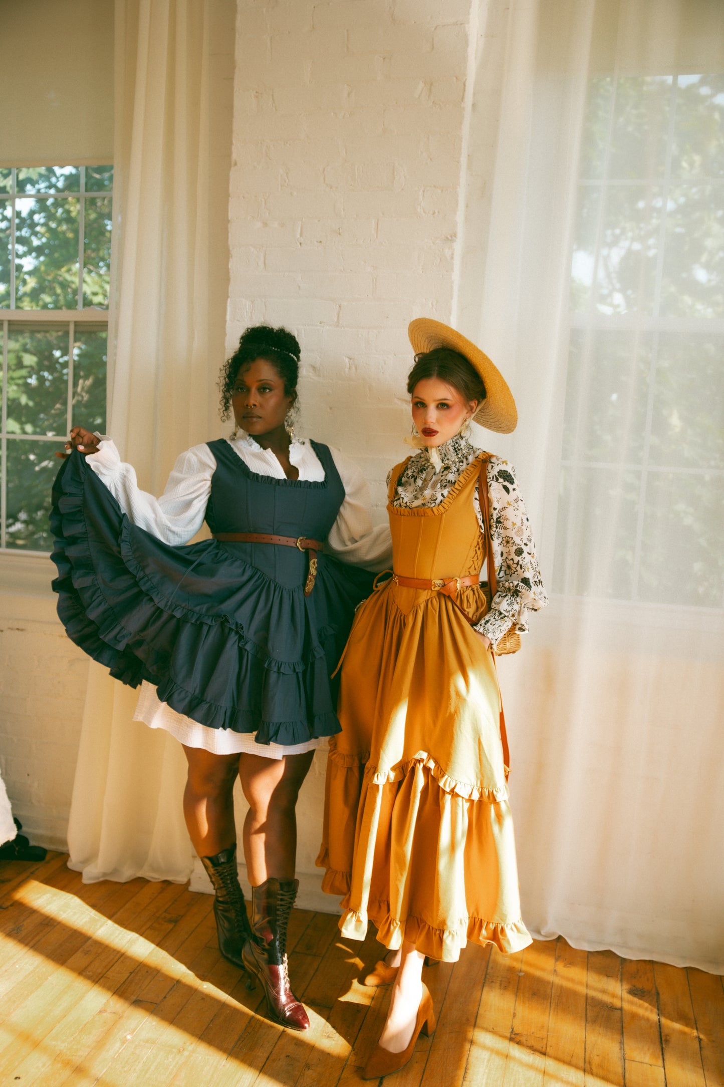 Goldenrod Carmilla Dress - Autumn Whimsy - Final Sale