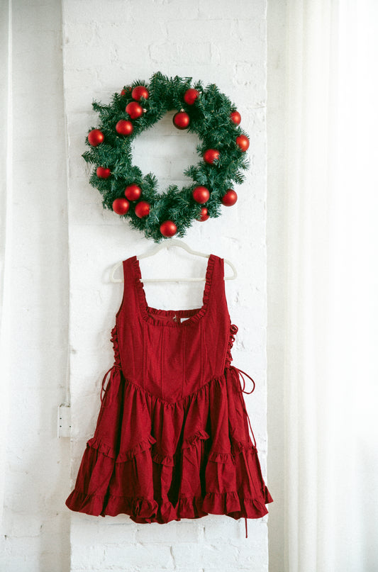 Holly Berry Carmilla Mini Dress - Holiday Limited Pre-Order