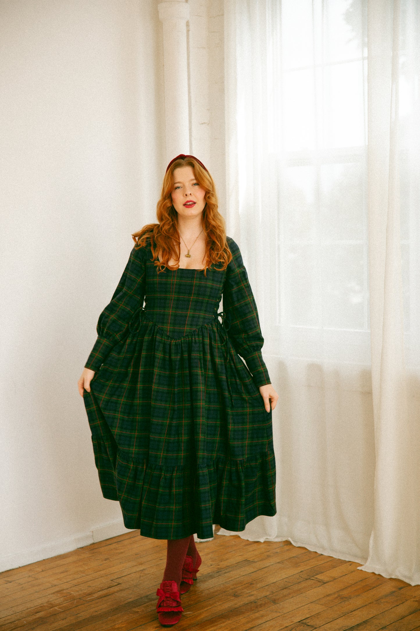Atholl Plaid Edith Dress - Holiday Limited Pre-Order