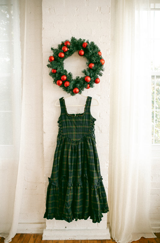 Atholl Plaid Carmilla Dress - Holiday Limited Pre-Order
