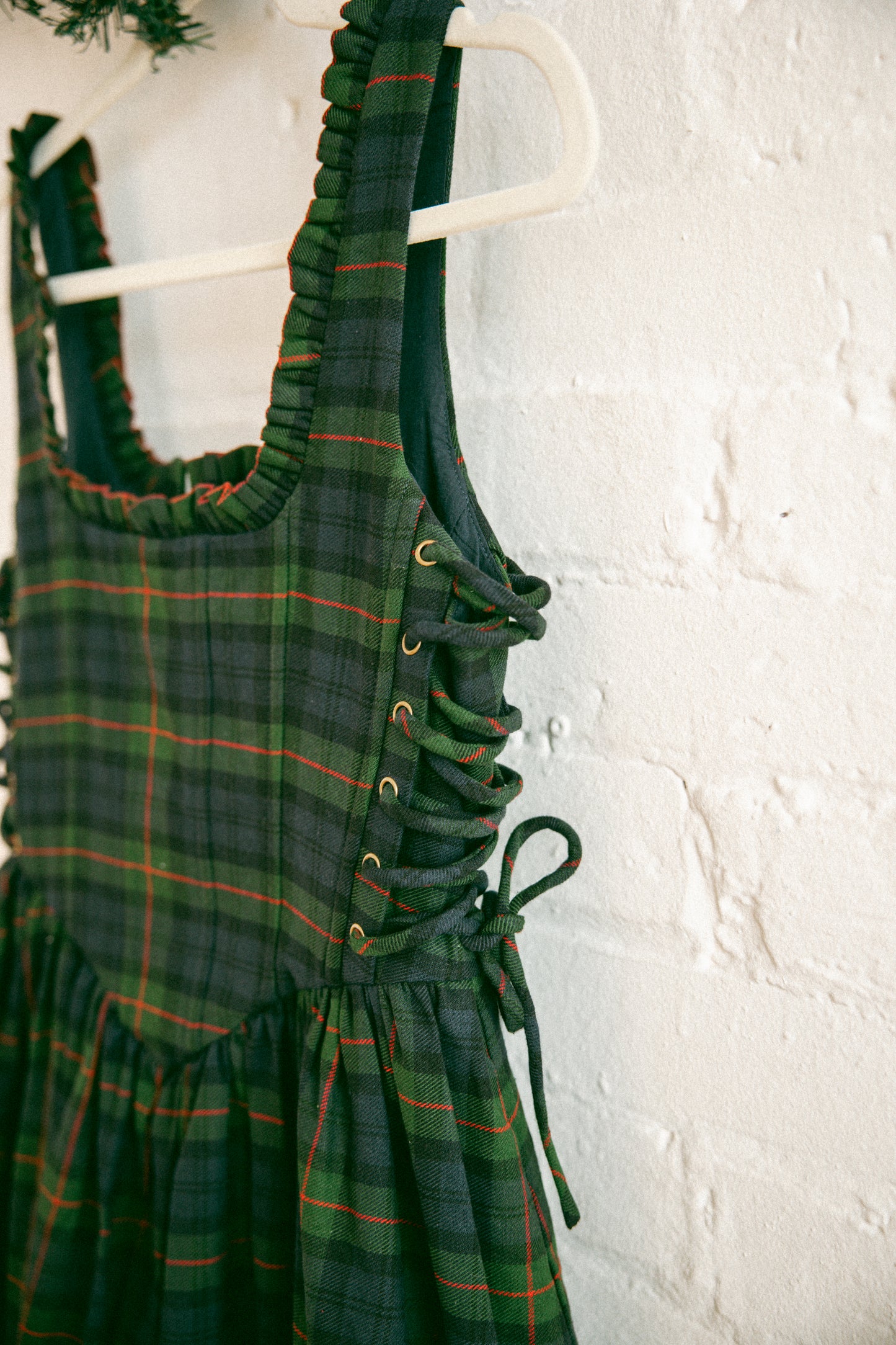 Atholl Plaid Carmilla Dress - Holiday Limited Pre-Order