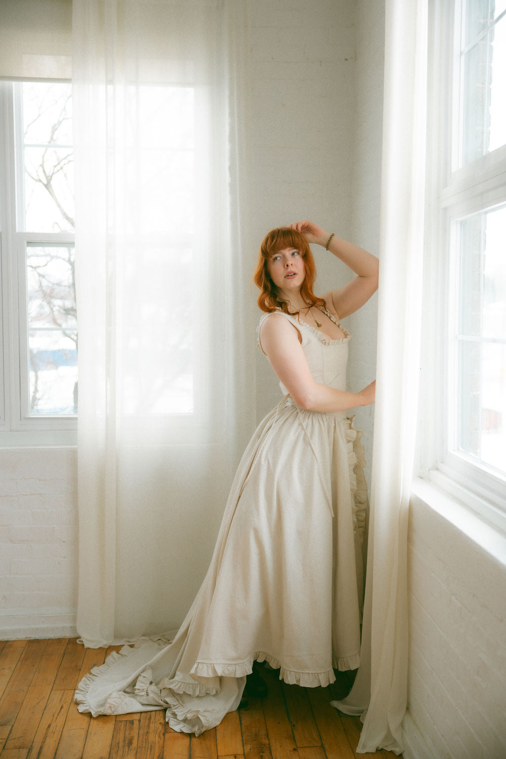 Linen Antoinette Overskirt