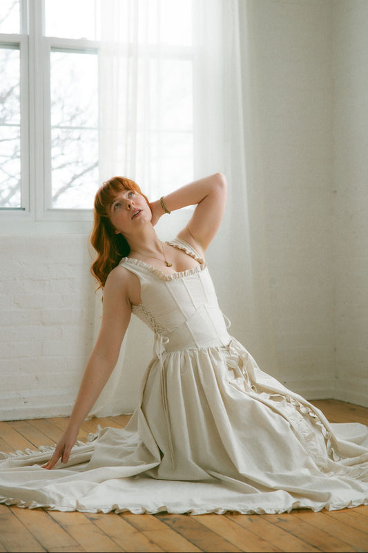 Linen Antoinette Overskirt