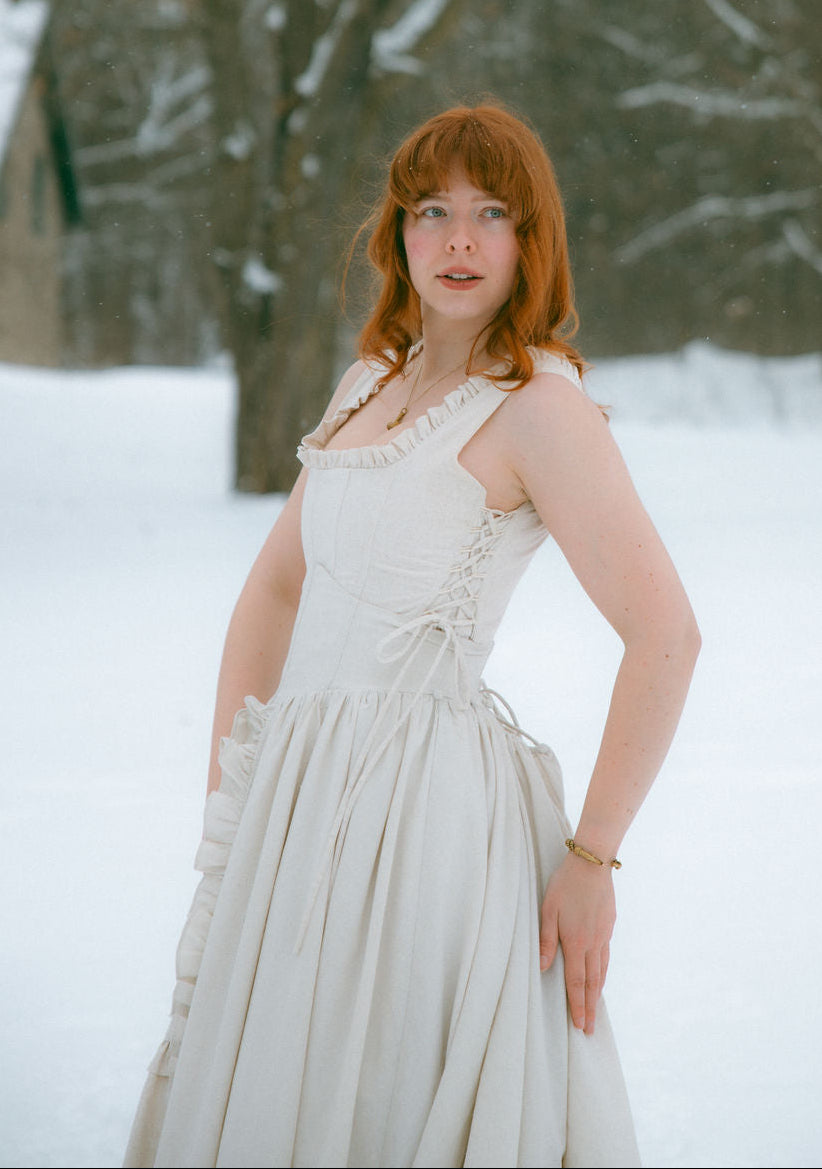 Linen Antoinette Overskirt