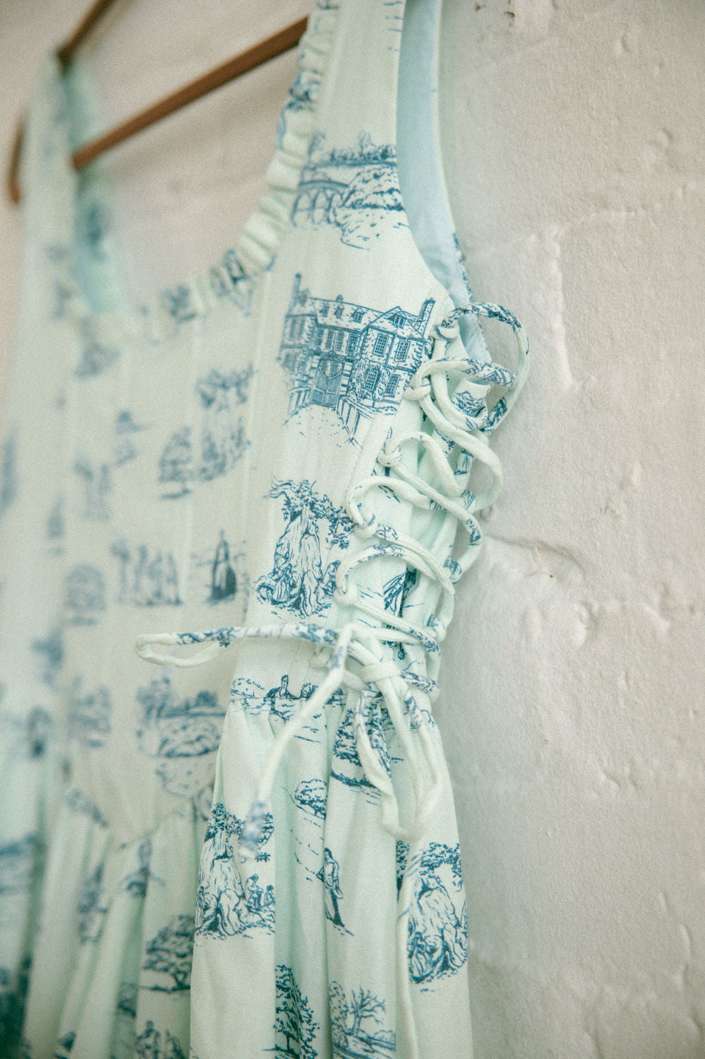 Blue Toile Carmilla Dress - Pride & Prejudice Collection