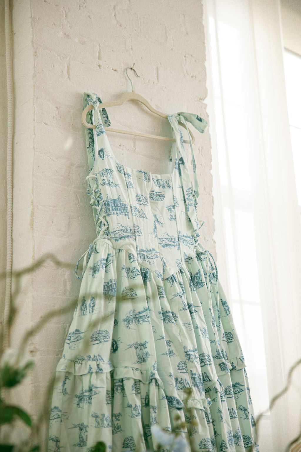 Final Sale - Toile Diana Dress - Pride & Prejudice Collection