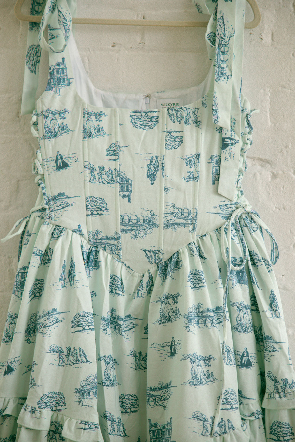 Final Sale - Toile Diana Dress - Pride & Prejudice Collection