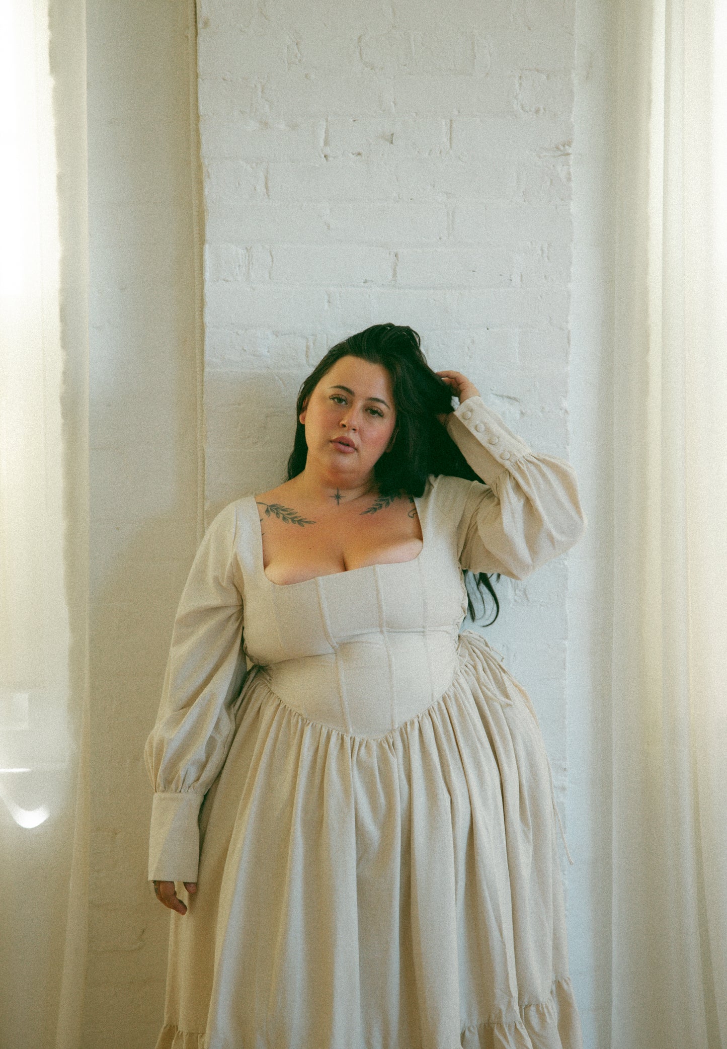 Linen Edith Dress