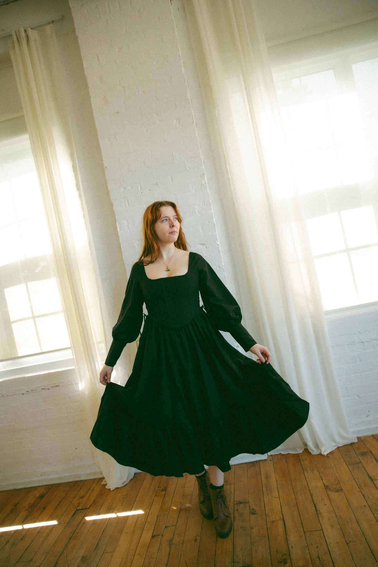 Obsidian Edith Dress
