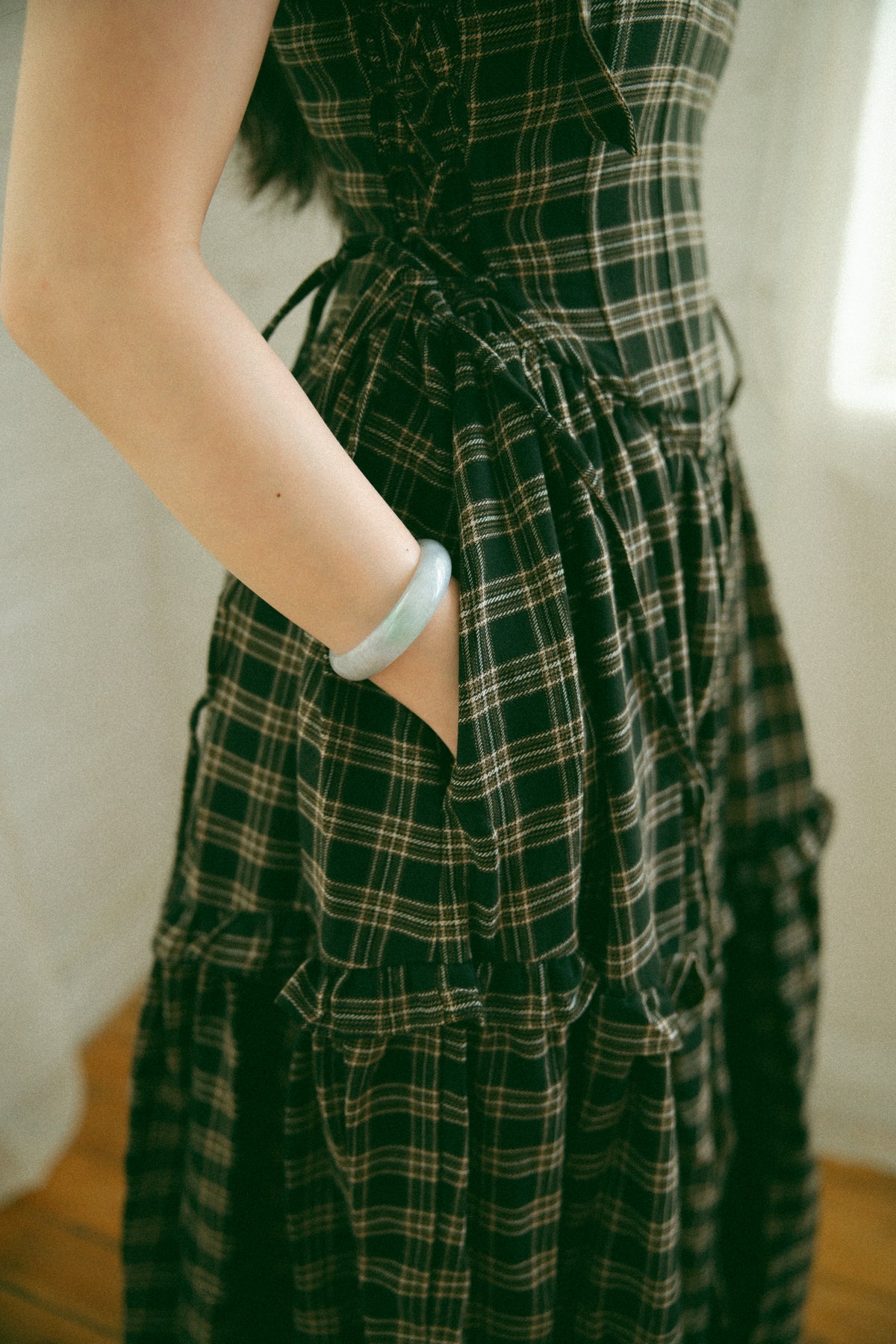 Diana Dress Salem Plaid - Season of the Sorceress - November Pre-Order
