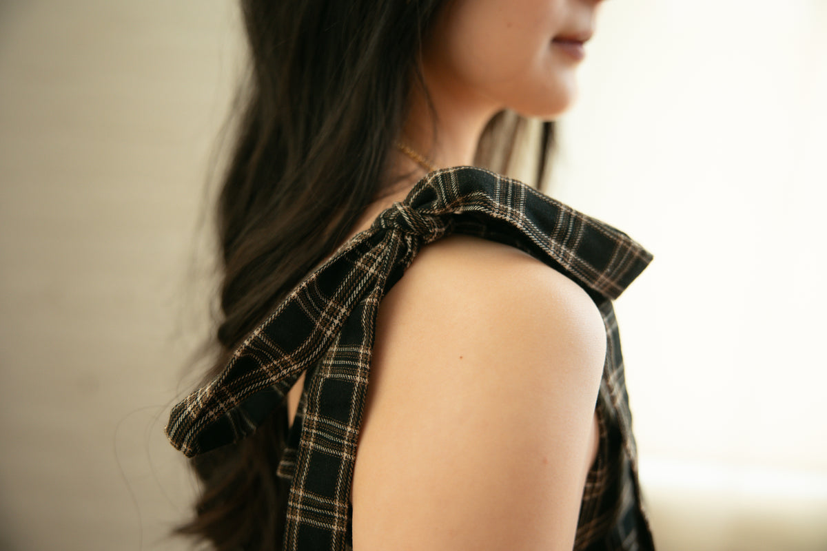 Diana Dress Salem Plaid - Season of the Sorceress - November Pre-Order