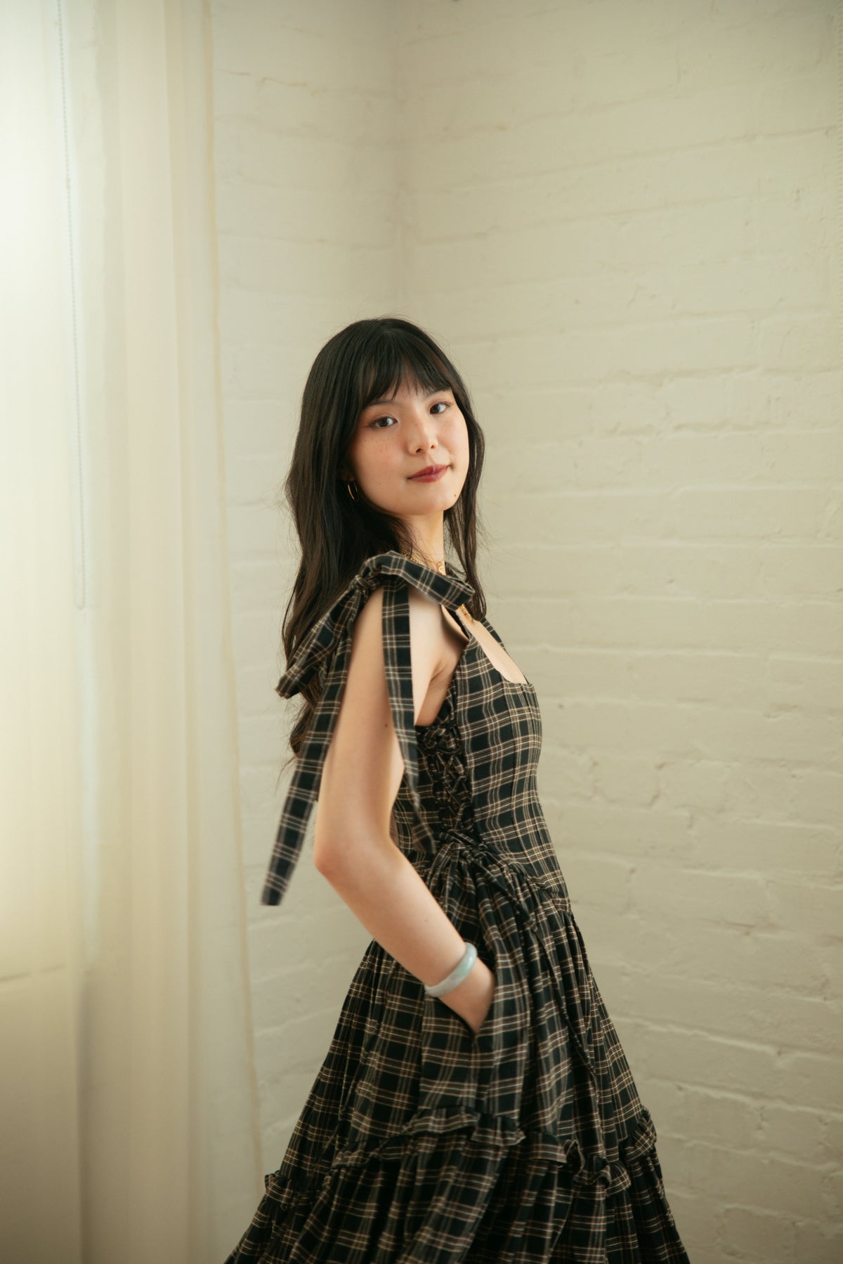 Diana Dress Salem Plaid - Season of the Sorceress - November Pre-Order