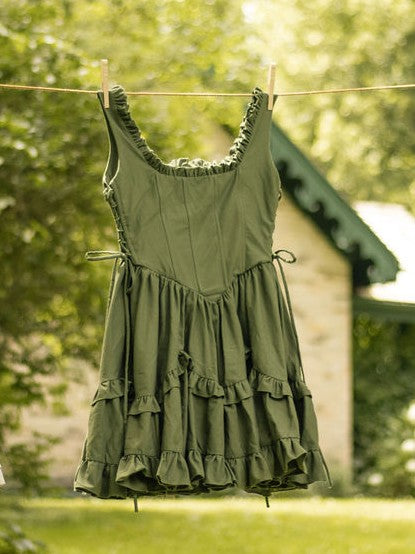 Moss Carmilla Mini Dress